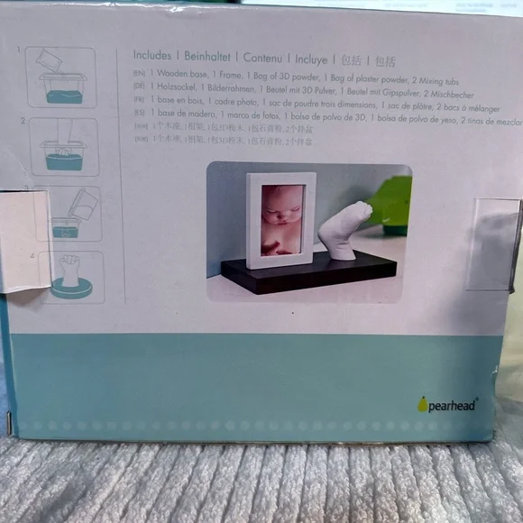 Baby Prints 3-D Frame Kit | New in Box (NIB) | Preserve Precious Memories - Picture 6 of 9